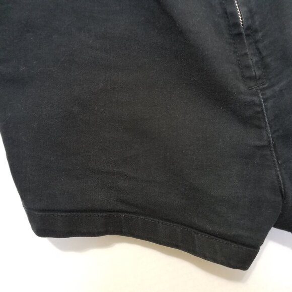 Rue 21 shorts 5/6 decorative eyelet lace up front stretch shortie goth punk - Picture 12 of 15